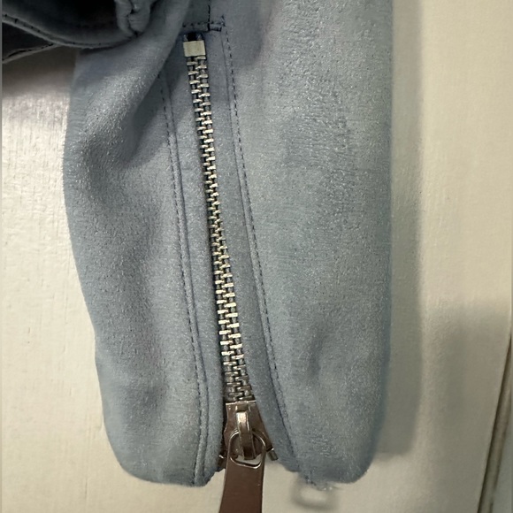 H&M faux suede moto jacket - Picture 8 of 11